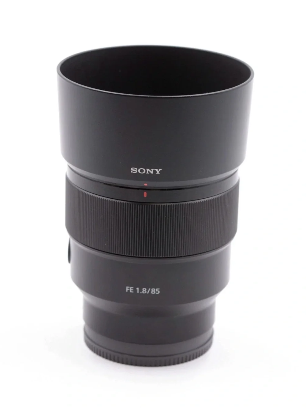 Sony FE 85mm f/1.8 E-Mount Prime Lens - Black with Orange Box